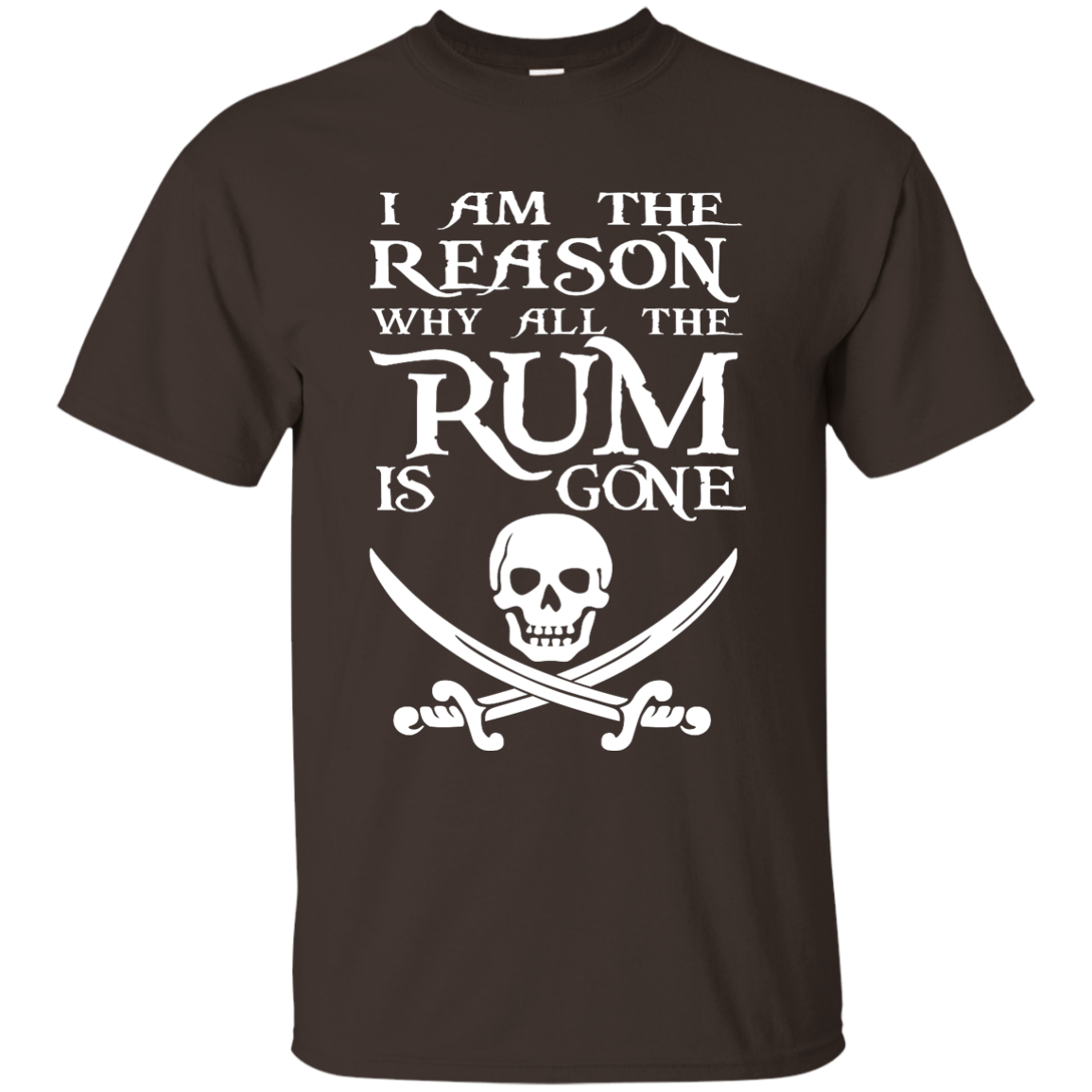 I Am The Reason Why All The Rum Is Gone T- Shirt, Hoodie - TeesGrab
