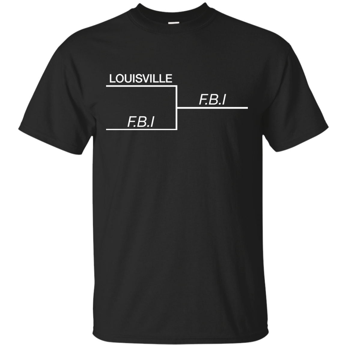 Louisville vs F.B.I Shirt, Sweatshirt Louisville vs FBI - TeesGrab