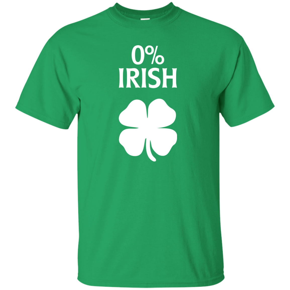 Irish 0% Funny St. Patrick's Day T-shirt, Hoodie, Long Sleeve - TeesGrab
