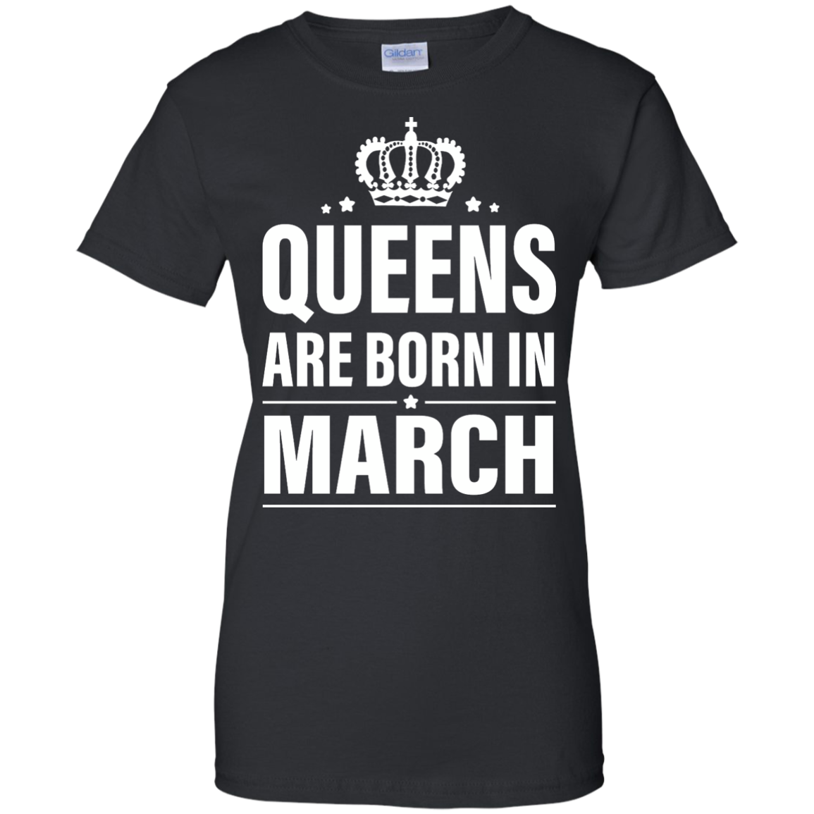 Queens Are Born in March Birthday Dress, Tank, Shirt - TeesGrab