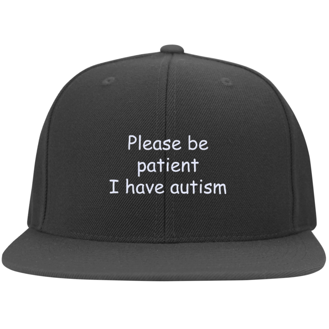 Please Be Patient I Have Autism Custom Hat, Cap - TeesGrab
