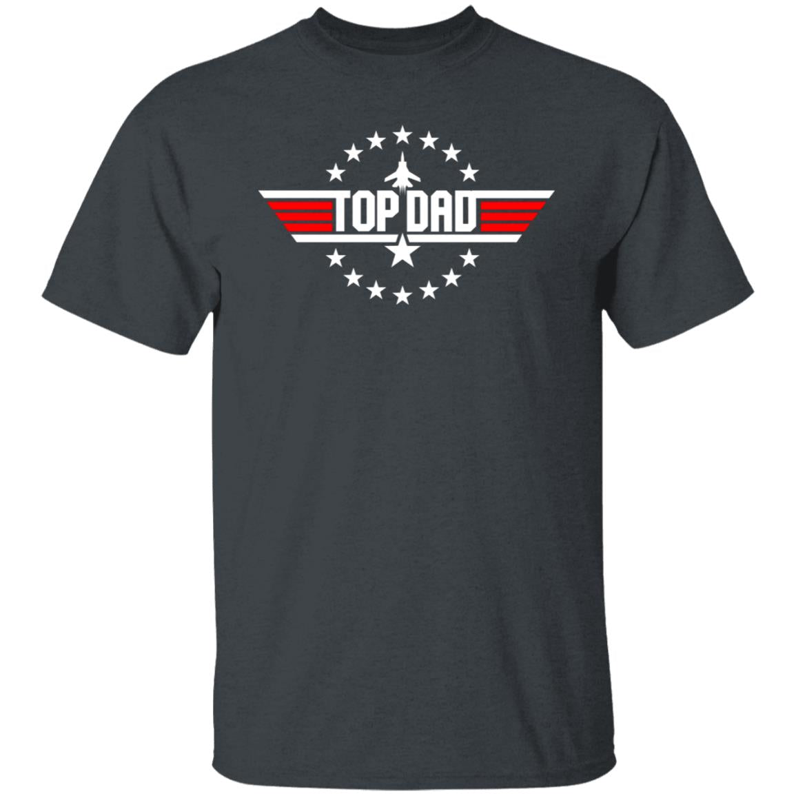 Top dad shirt top gun father day t-shirt