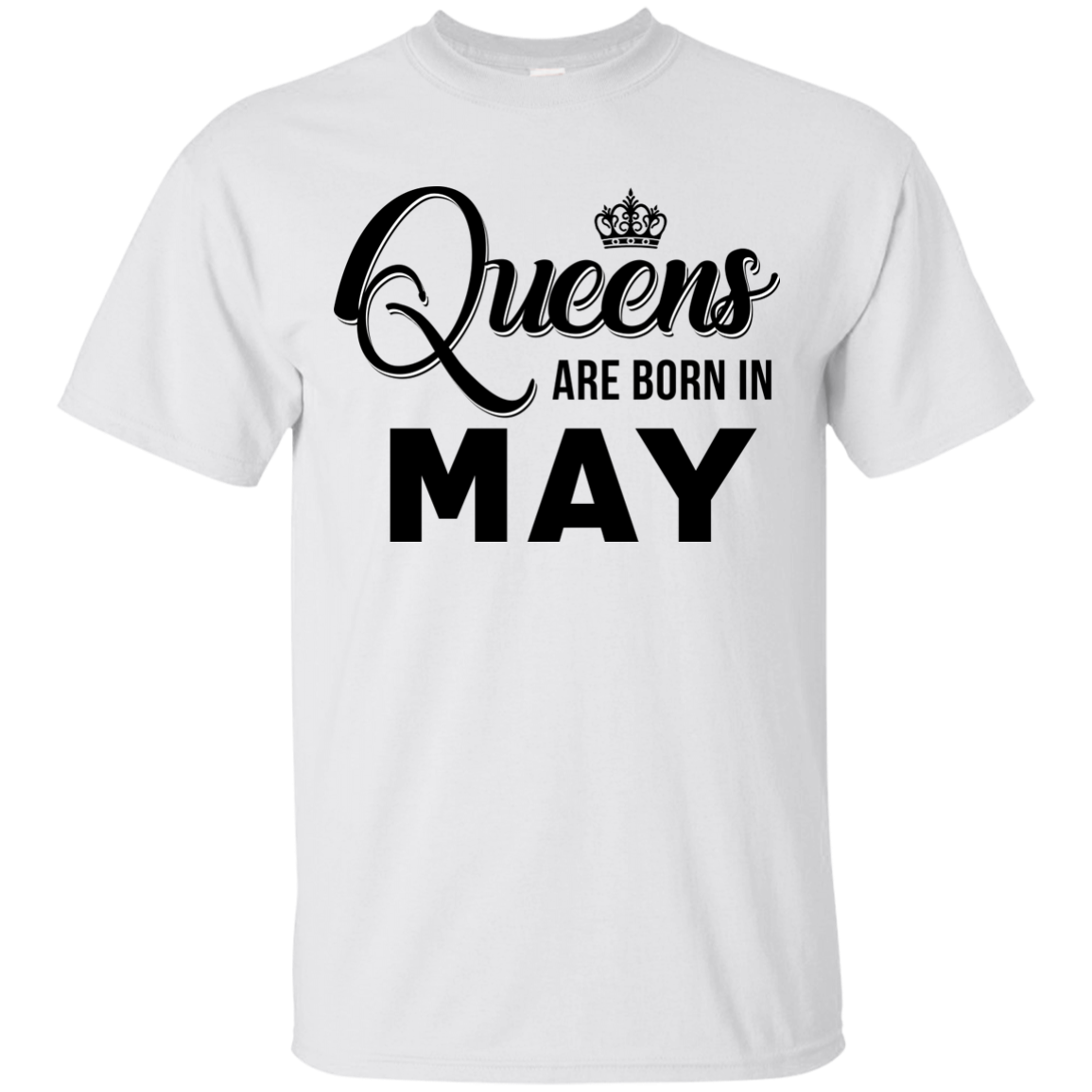 Queens are born in May Shirt, Tank Top, Racerback Tank Top - TeesGrab