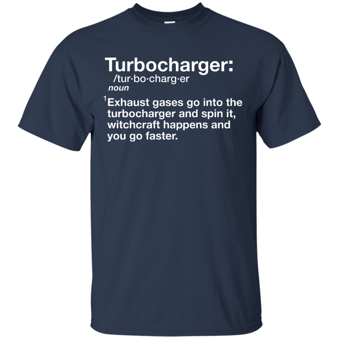 Turbocharger Definition T-Shirt, Hoodie, Long Sleeve - TeesGrab