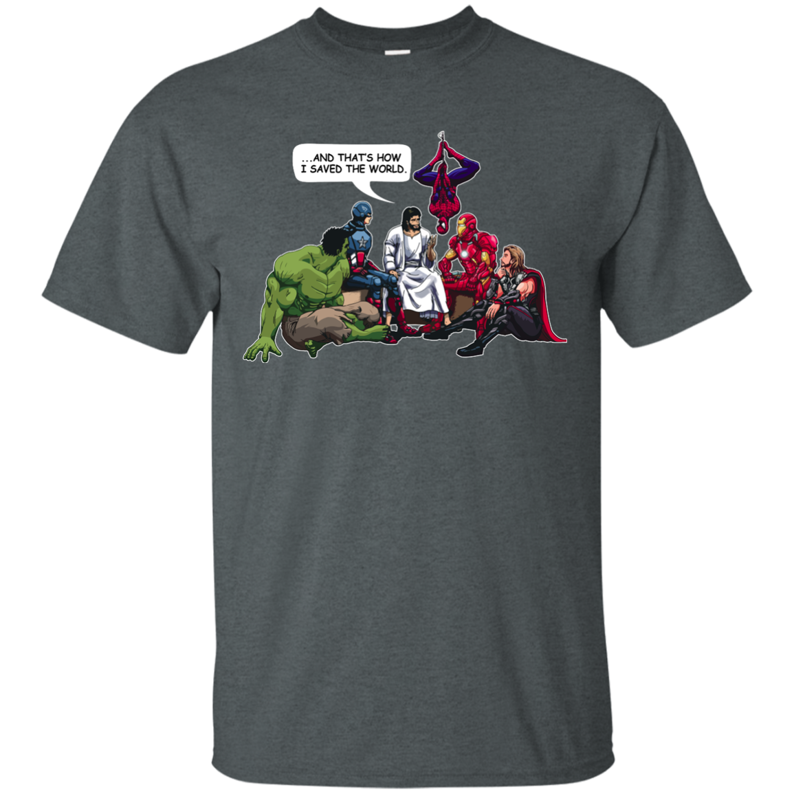 Jesus and Superheroes: And that how I saved the world Shirt, Hoodie, Tank - TeesGrab
