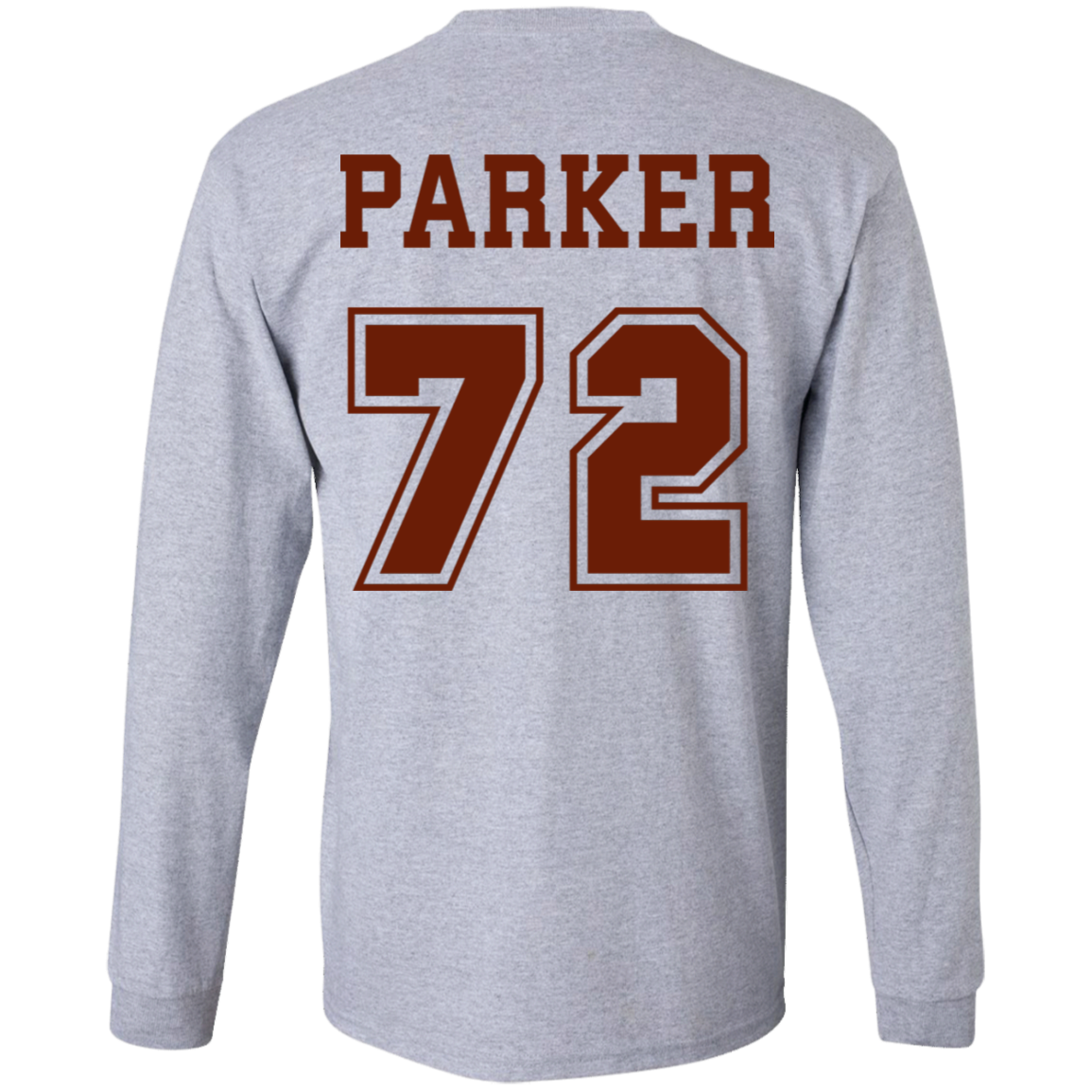 Alternative view of Vampire Diaries Mystic Falls Parker 72 Timber Wolves shirt