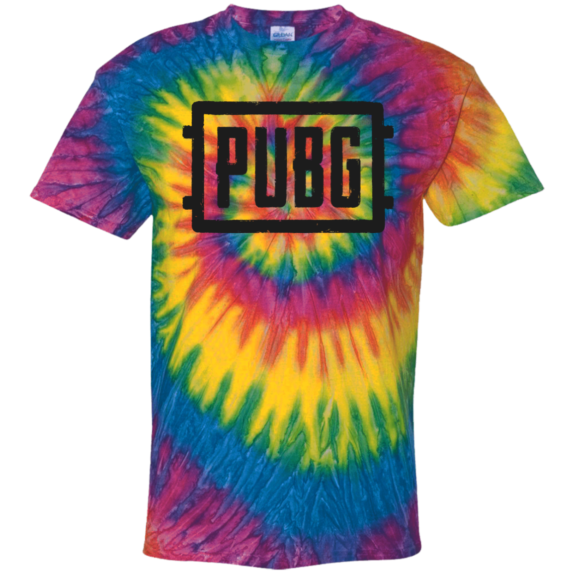 Post Malone Tie Dye PUBG Shirt - TeesGrab