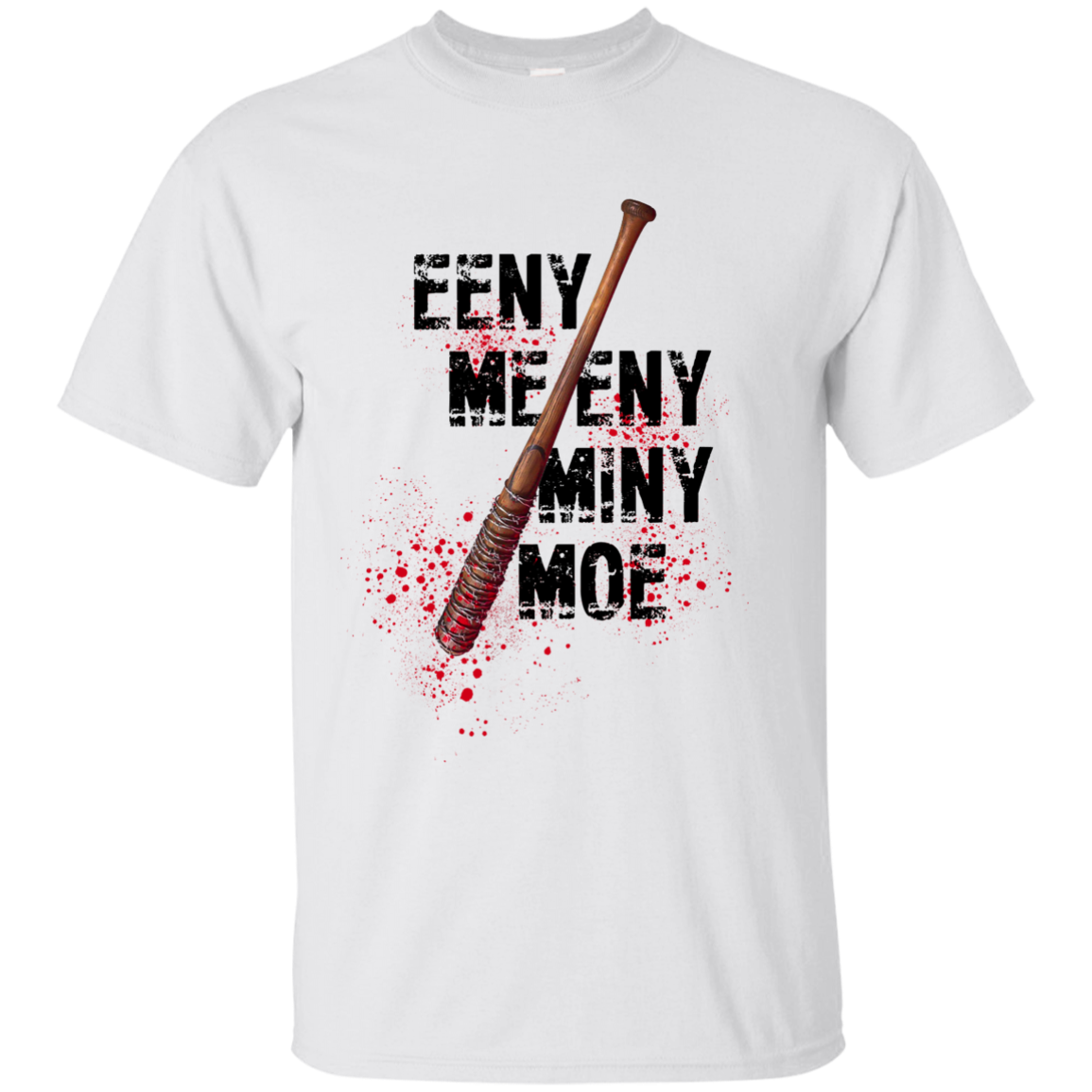 The Walking Dead Negan: Eeny Meeny Miny Moe Shirt, Hoodie, Tank - TeesGrab