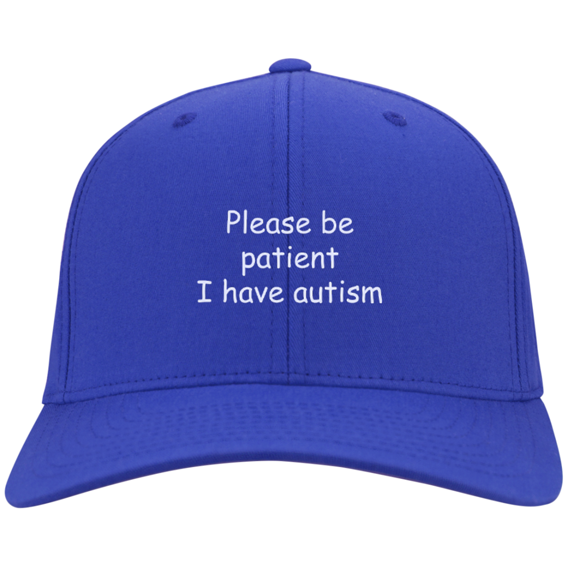 Please Be Patient I Have Autism Custom Hat, Cap - TeesGrab