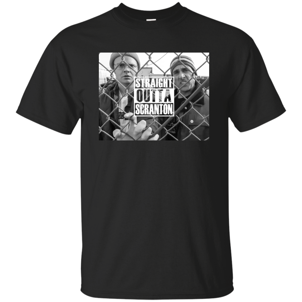 Straight Outta Scranton The Office US shirt, hoodie, tank - TeesGrab