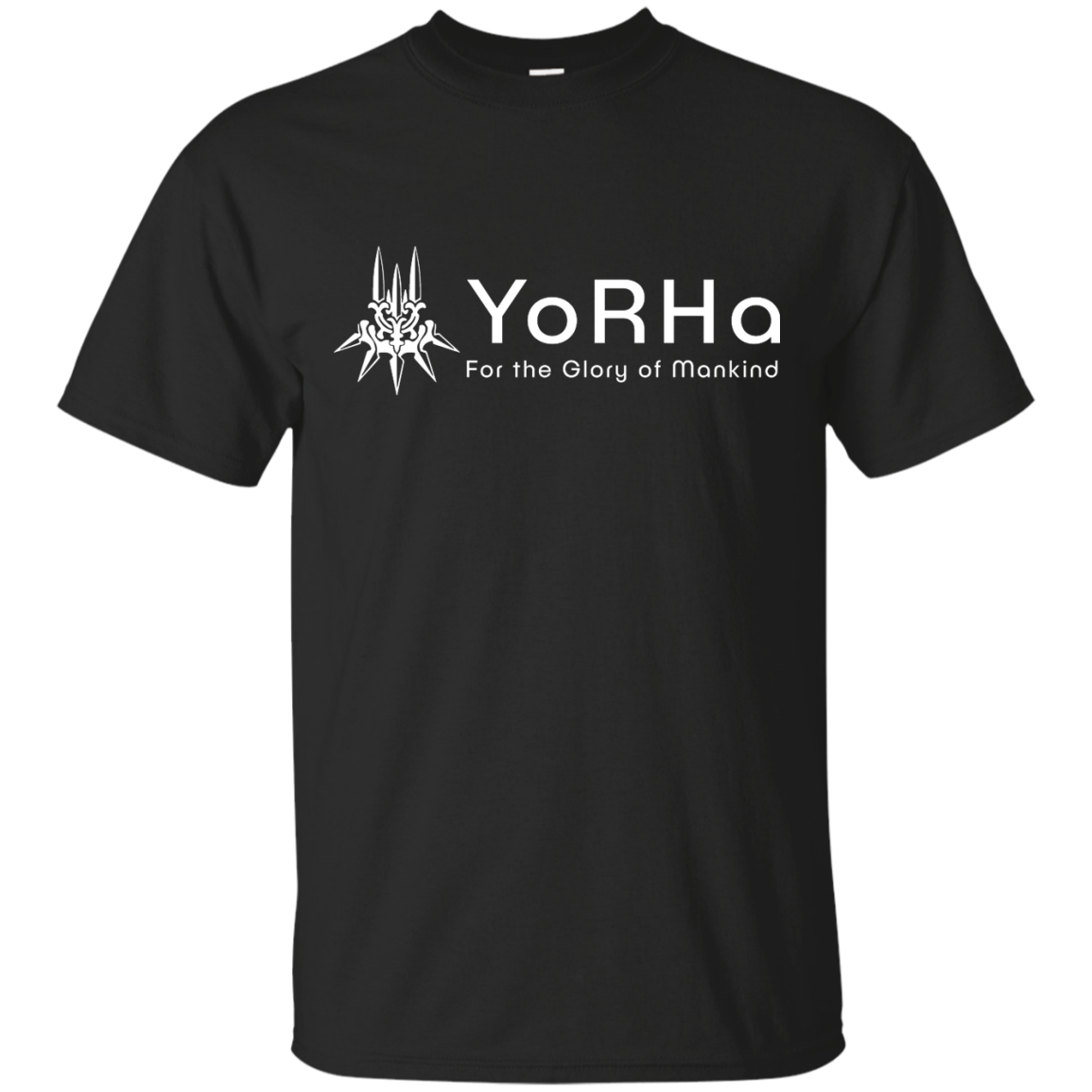 Nier Automata YoRHa for the Glory of Mankind Shirt - TeesGrab