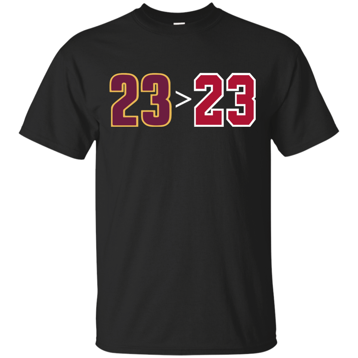 Lebron Greater than Jordan T-Shirt - TeesGrab