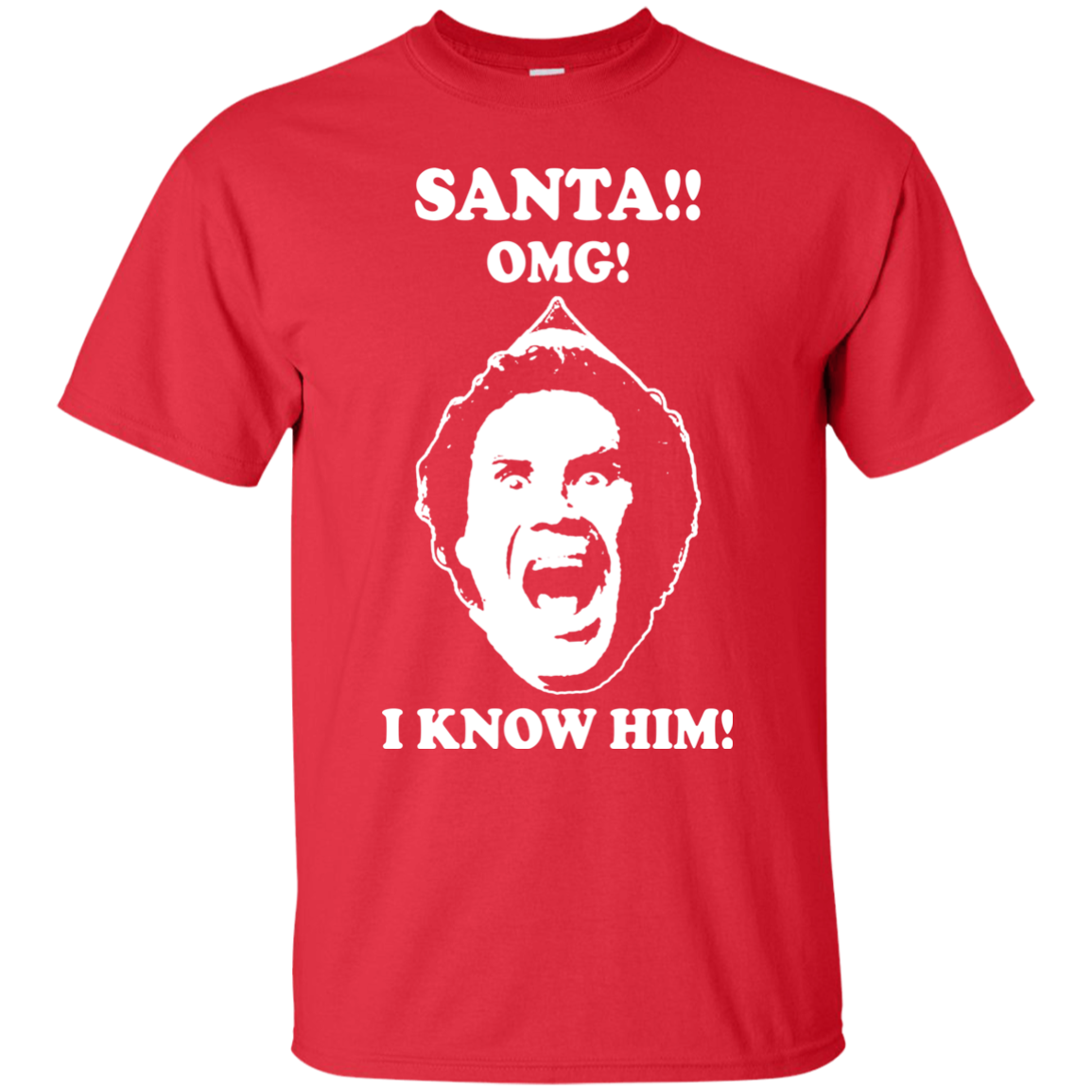 Santa Oh My God I Know Him Elf Shirt, Sweater - TeesGrab