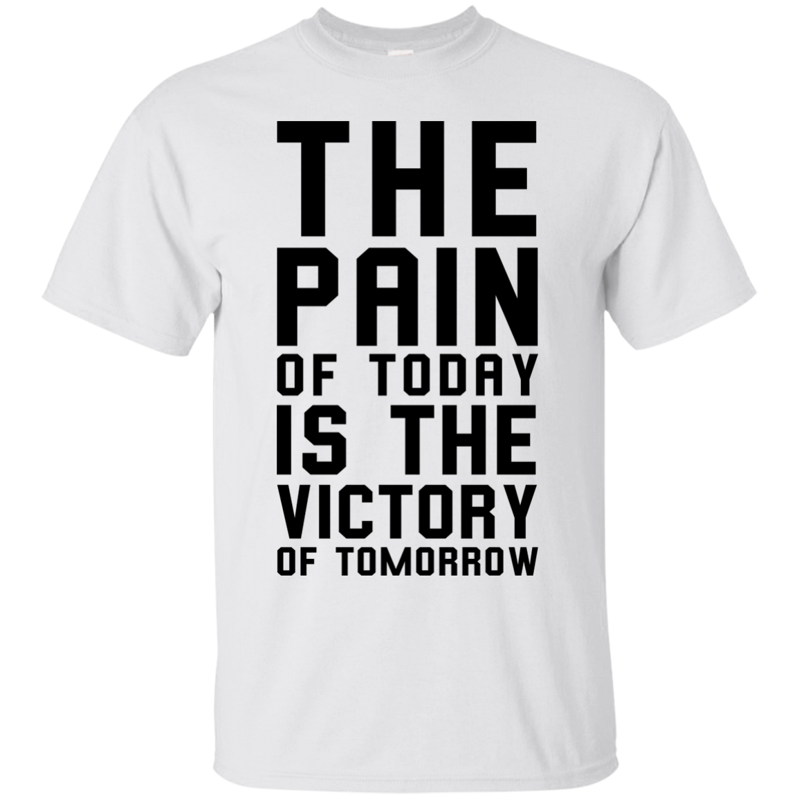 The Pain of Today is the Victory of Tomorrow T-Shirt, Hoodie, Tank - TeesGrab