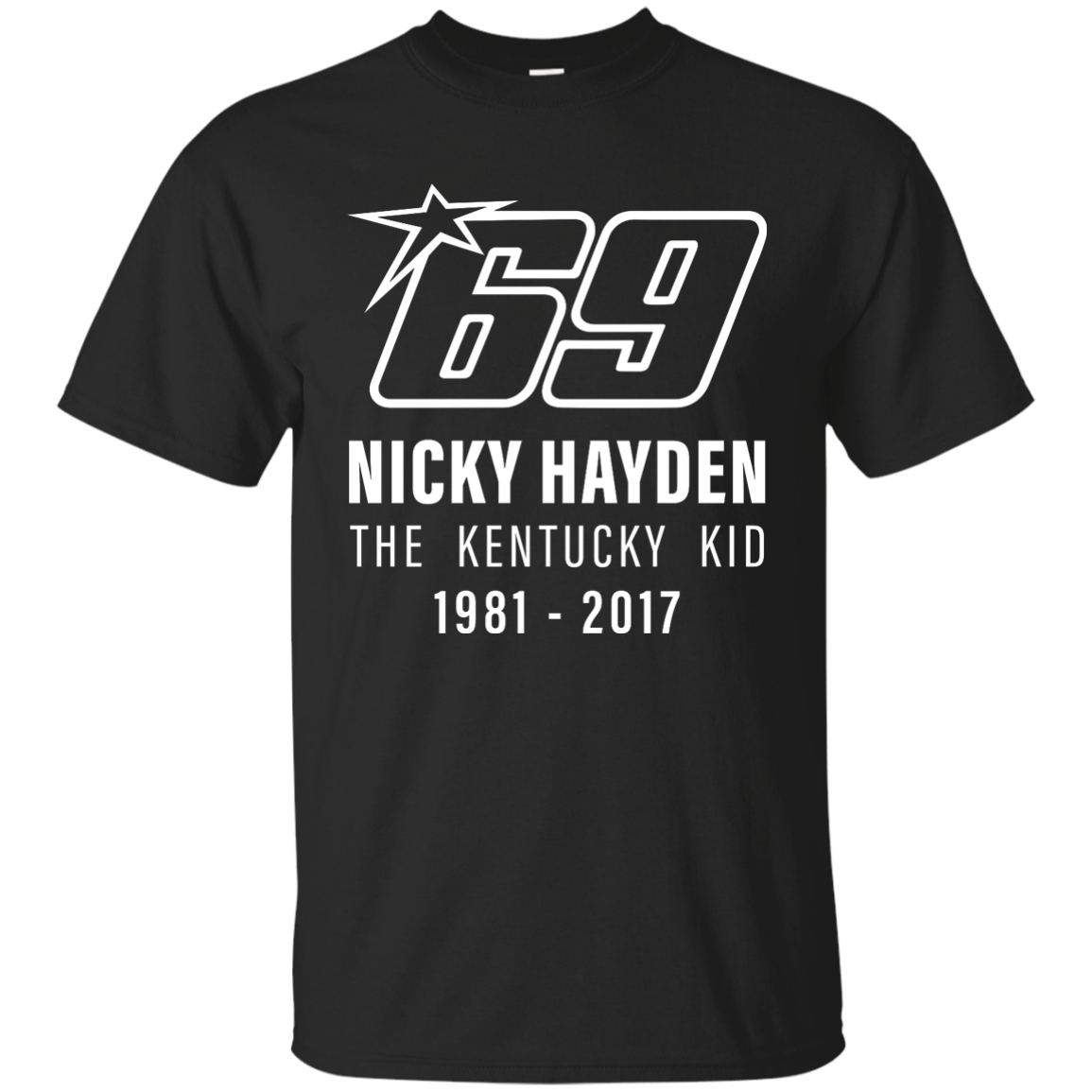 Tribute to Nicky Hayden 2017 Shirt The Kentucky Kid Hoodie - TeesGrab