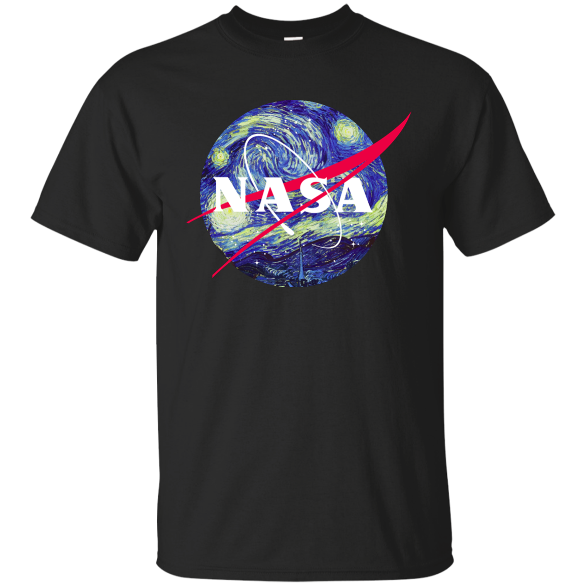 Van Gogh Starry Night NASA Shirt, Hoodie, Tank - TeesGrab