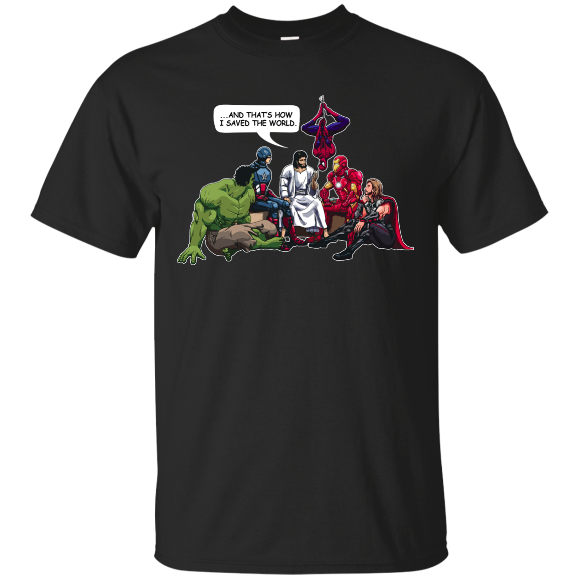 Jesus and Superheroes: And that how I saved the world Shirt, Hoodie, Tank - TeesGrab