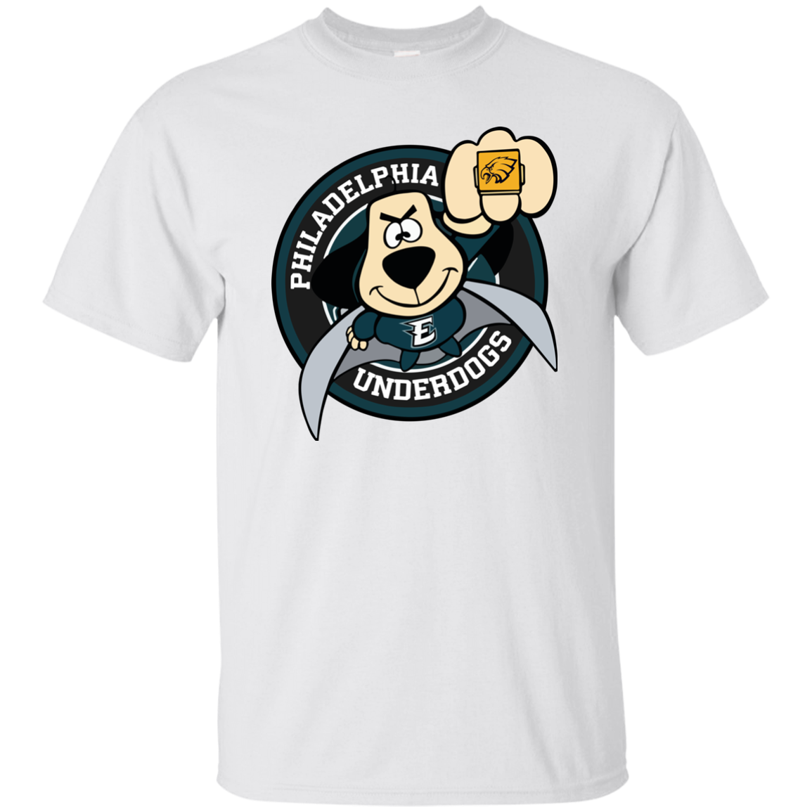 Philadelphia Underdogs Philadelphia Eagles Super Bowl T-shirt - TeesGrab