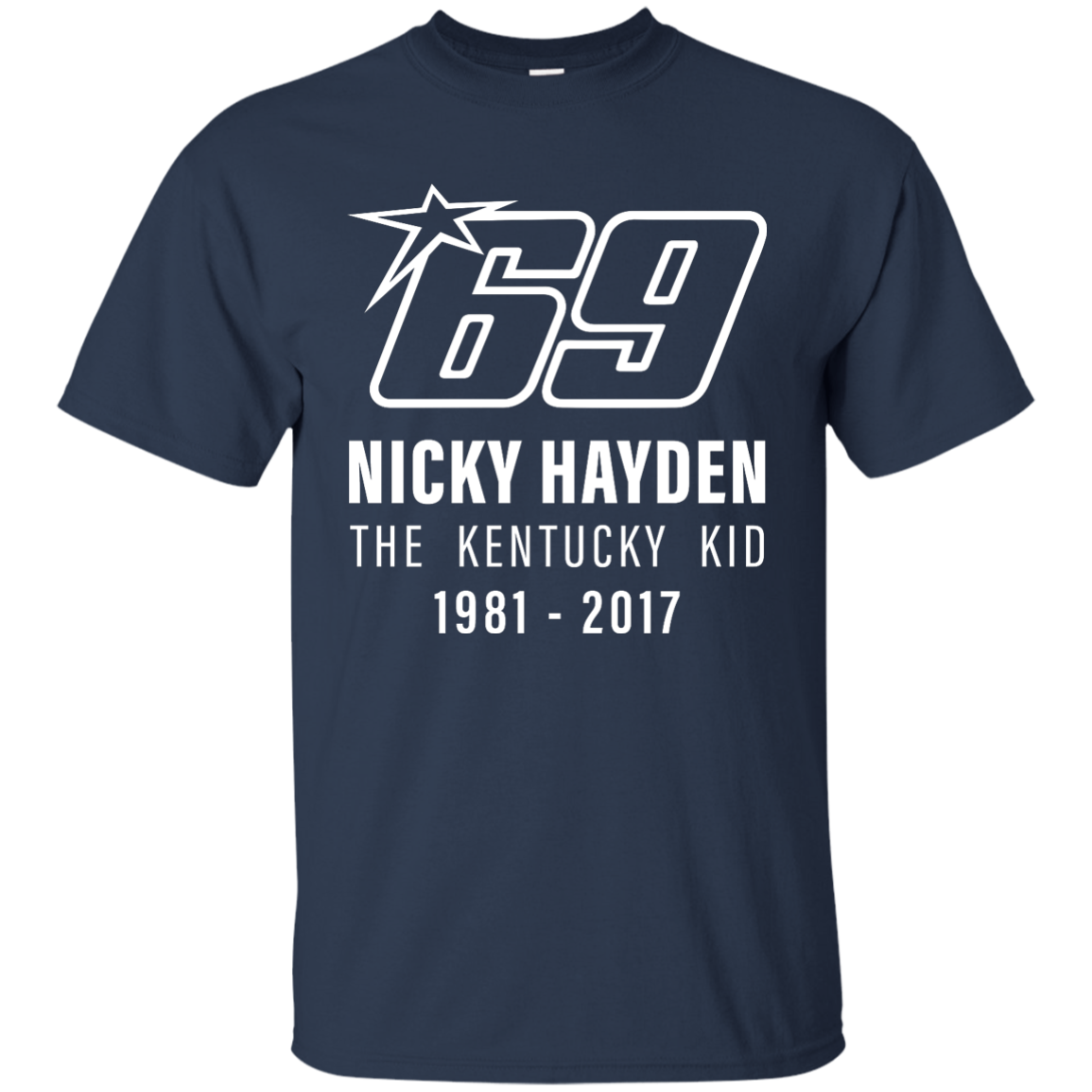 Tribute to Nicky Hayden 2017 Shirt The Kentucky Kid Hoodie - TeesGrab