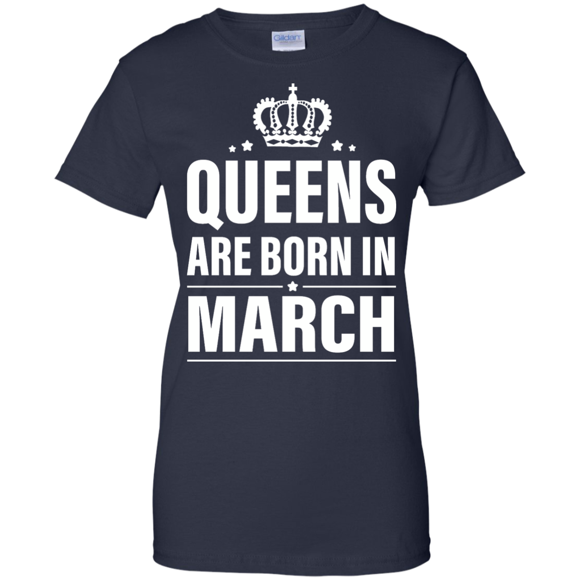 Queens Are Born in March Birthday Dress, Tank, Shirt - TeesGrab