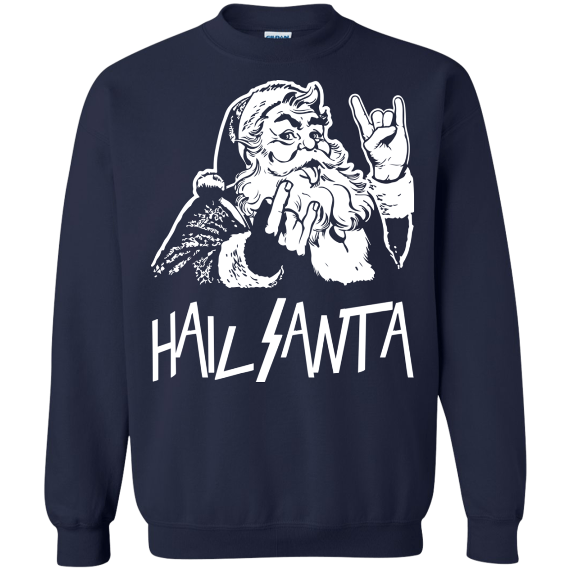 Hail Santa Christmas Sweater, T-shirt - TeesGrab