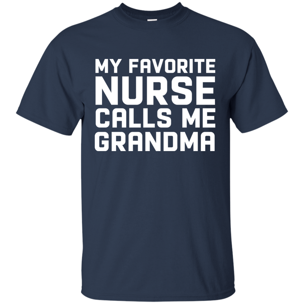 Funny my favorite nurse calls me grandma shirt, long sleeve - teesgrab