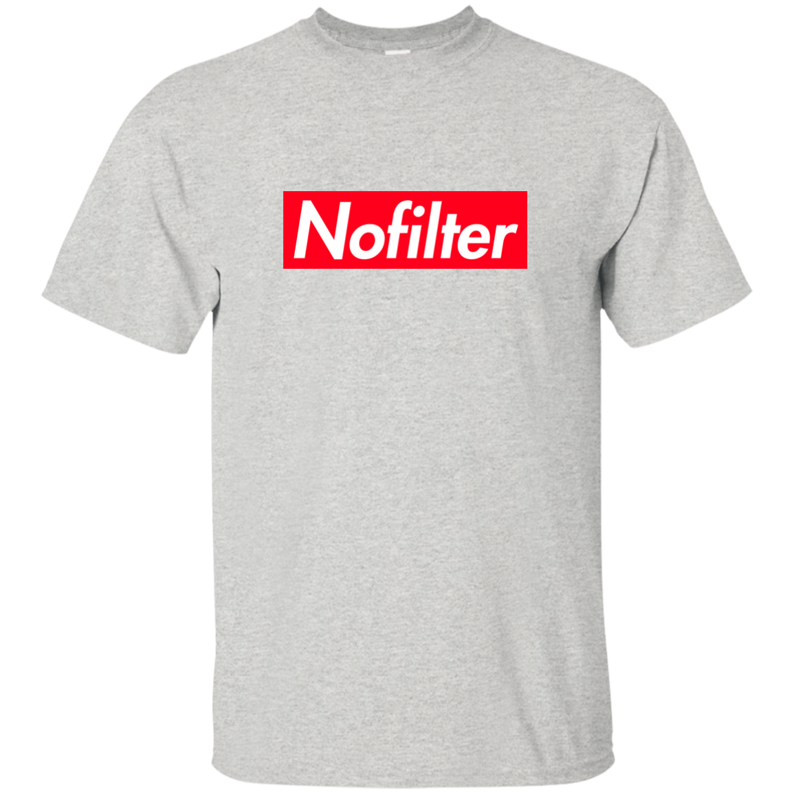No Filter Shirt, Tank, Long Sleeve - TeesGrab