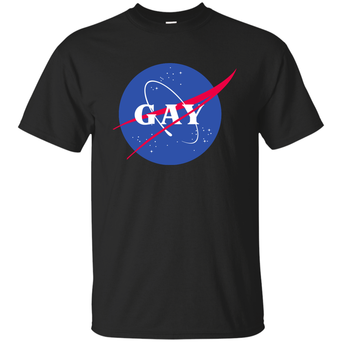 NASA Gay Pride logo T-Shirt - TeesGrab