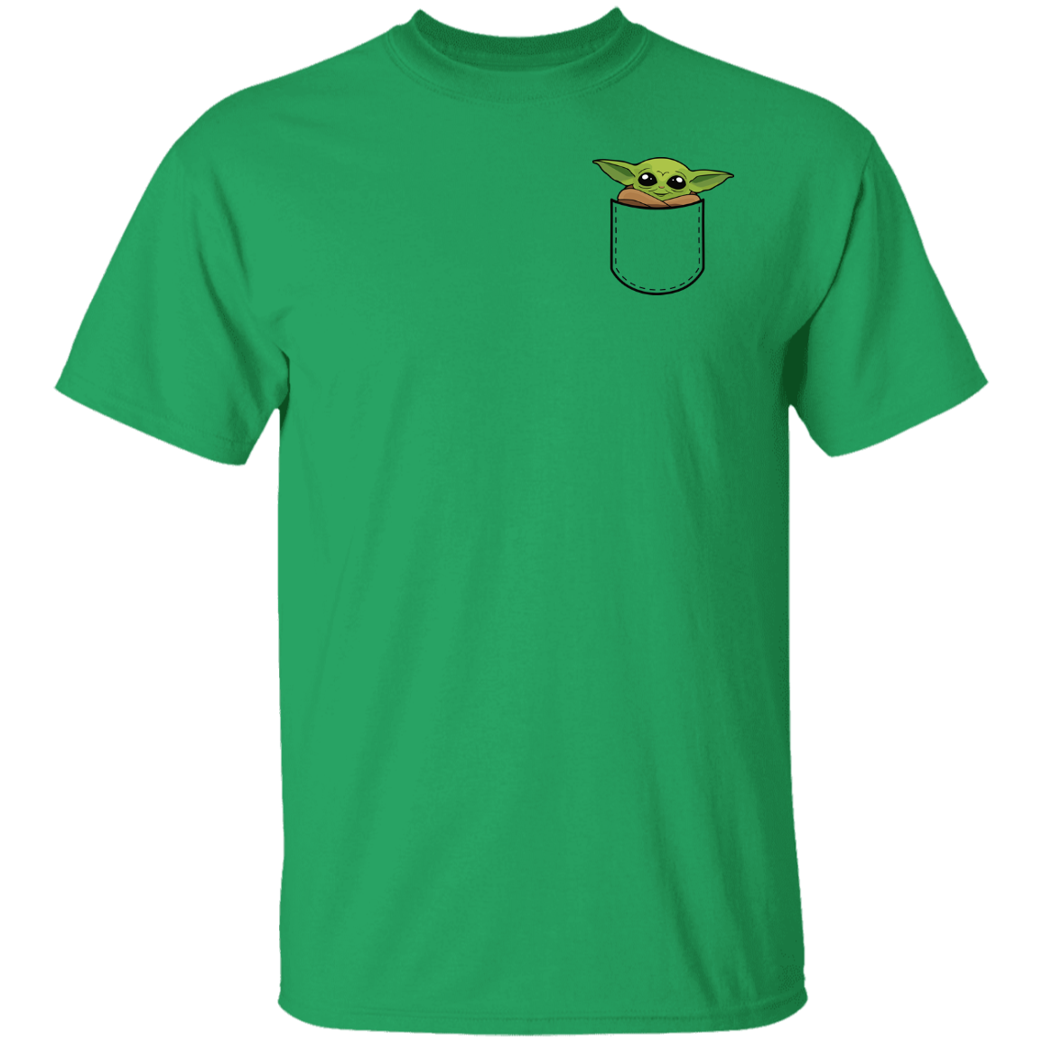 Pocket Baby Yoda T-Shirt - TeesGrab