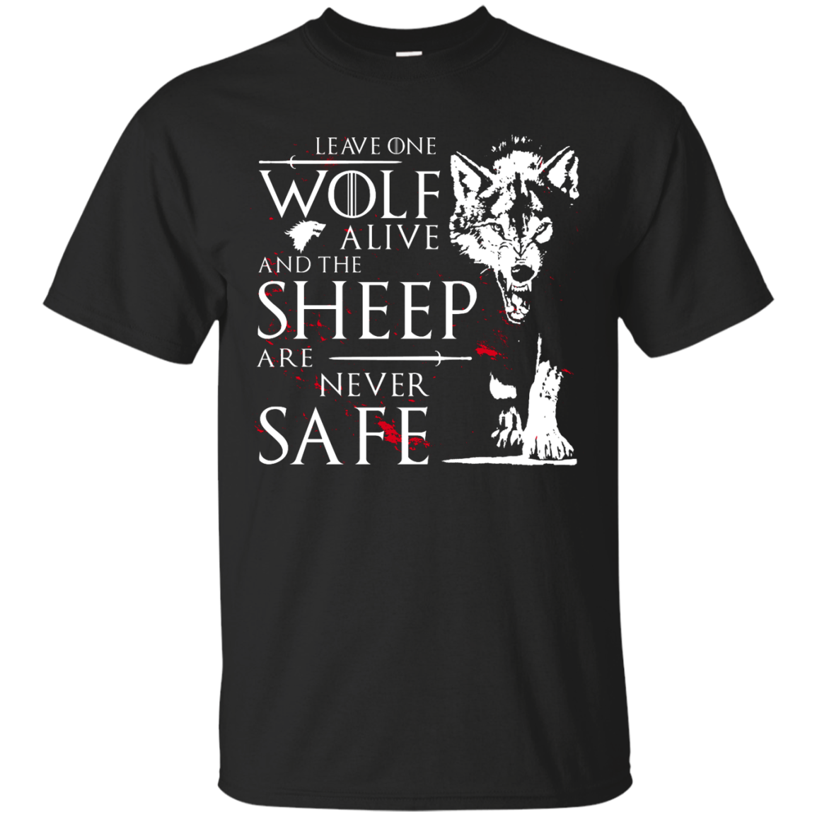 Leave one Wolf alive, and the Sheep are never safe Shirt, Hoodie - TeesGrab