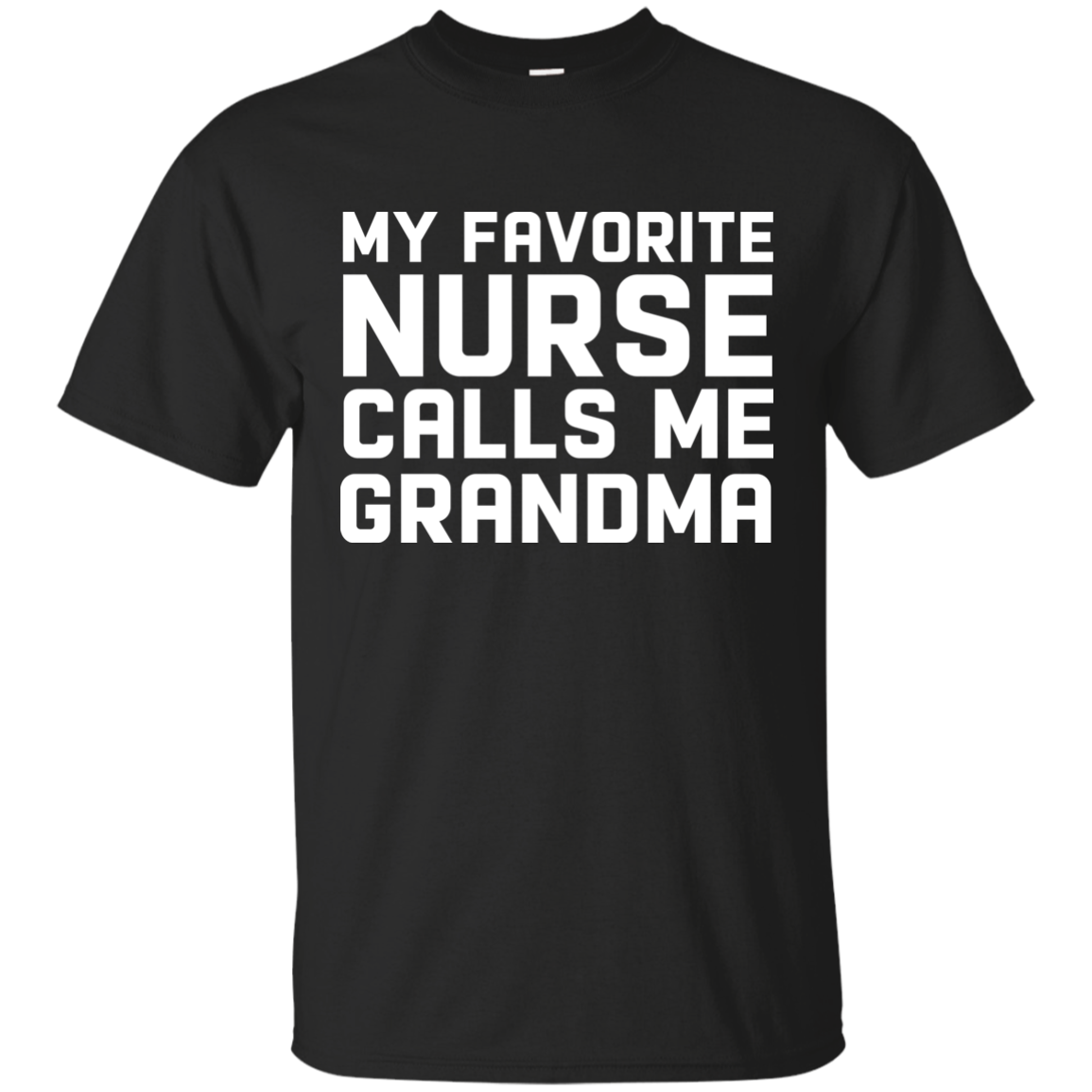 Funny my favorite nurse calls me grandma shirt, long sleeve - teesgrab