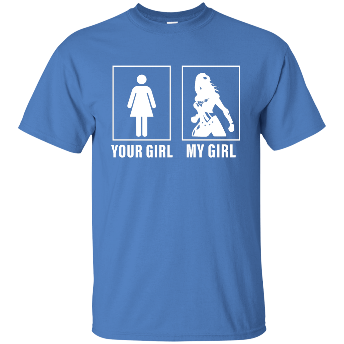 Your Girl vs My Girl Wonder Woman Ver - Shirt - TeesGrab