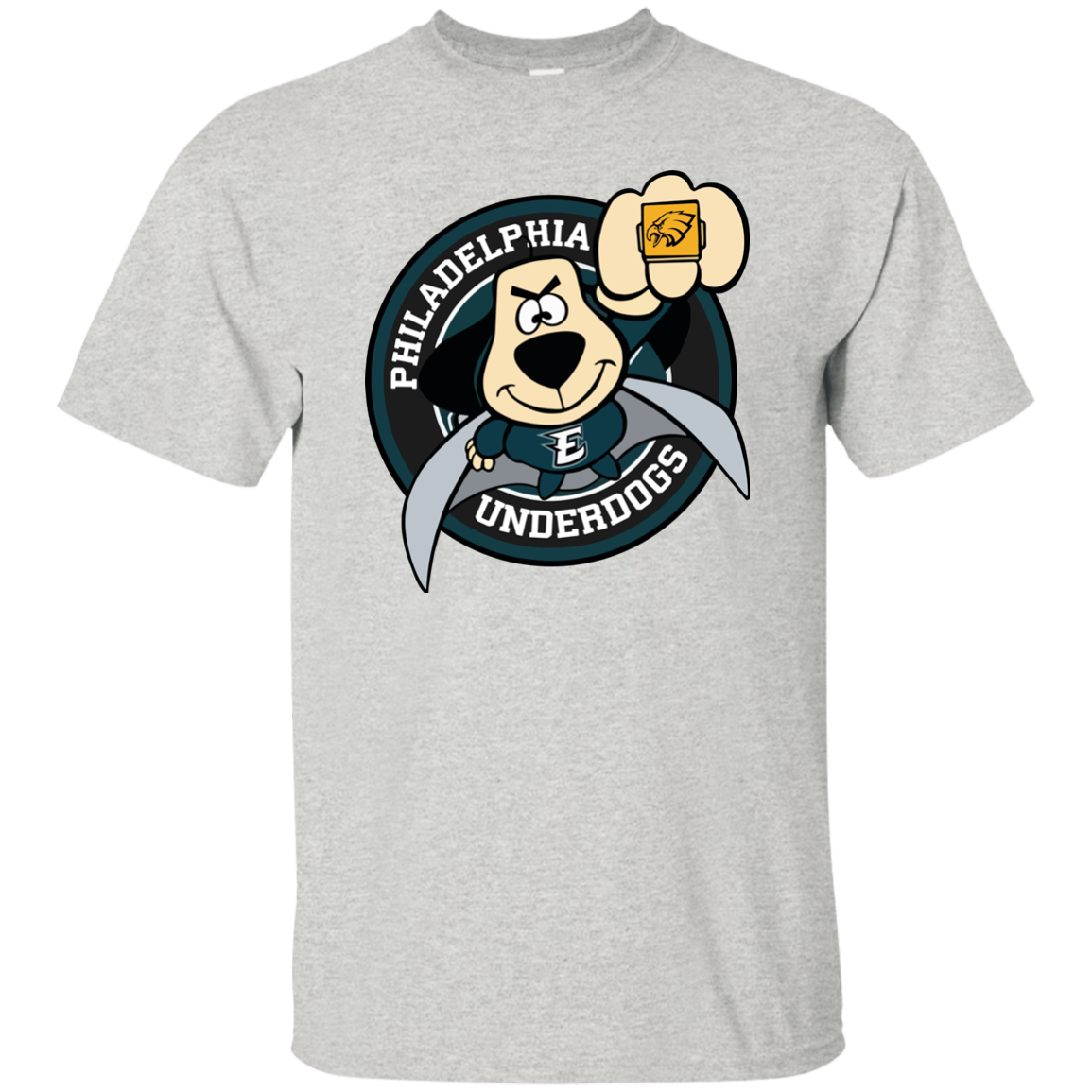 Philadelphia Underdogs Philadelphia Eagles Super Bowl T-shirt - TeesGrab