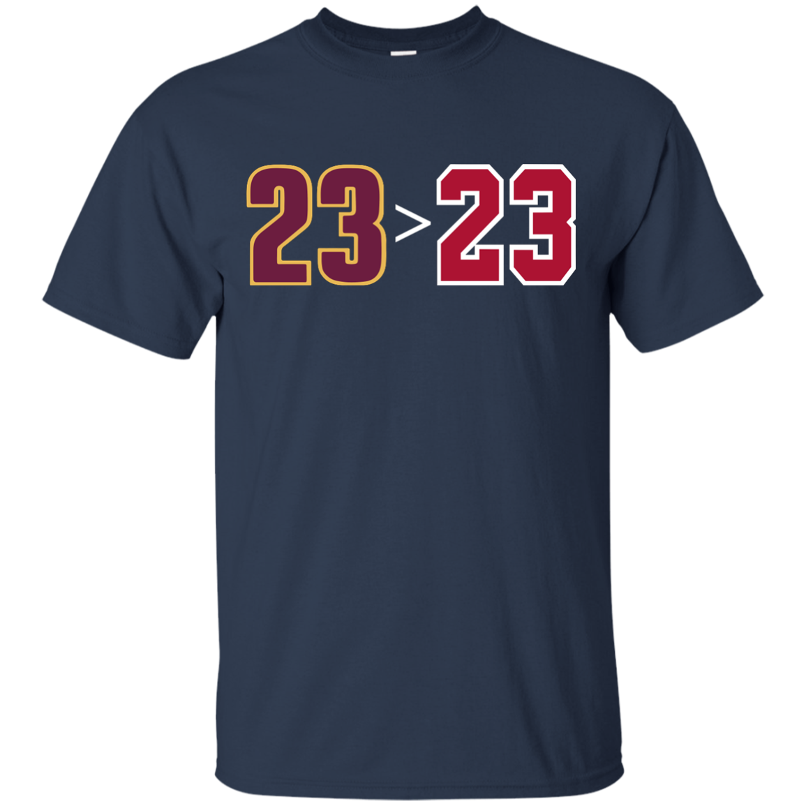 Lebron Greater than Jordan T-Shirt - TeesGrab