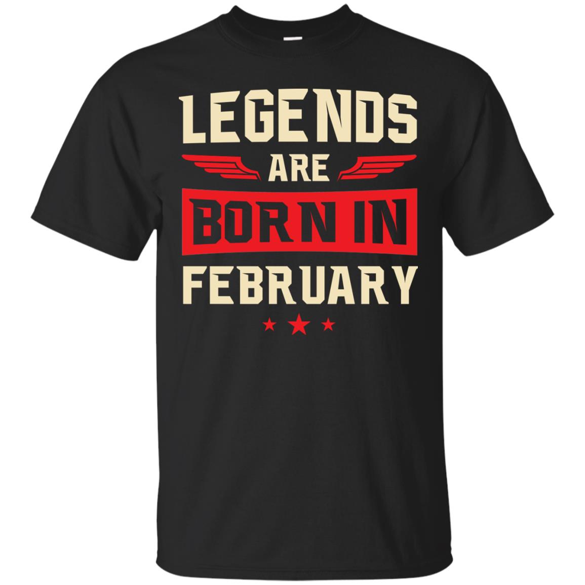 Legends Are Born in February Shirt, Hoodie, Tank - TeesGrab