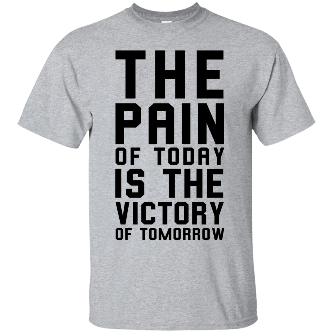 The Pain of Today is the Victory of Tomorrow T-Shirt, Hoodie, Tank - TeesGrab