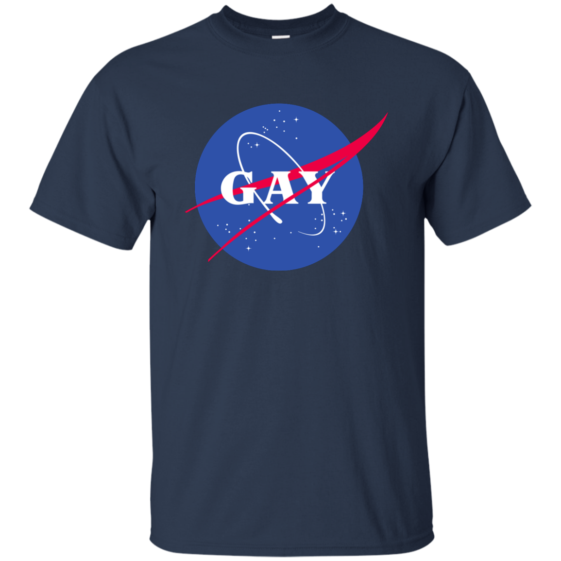 NASA Gay Pride logo T-Shirt - TeesGrab