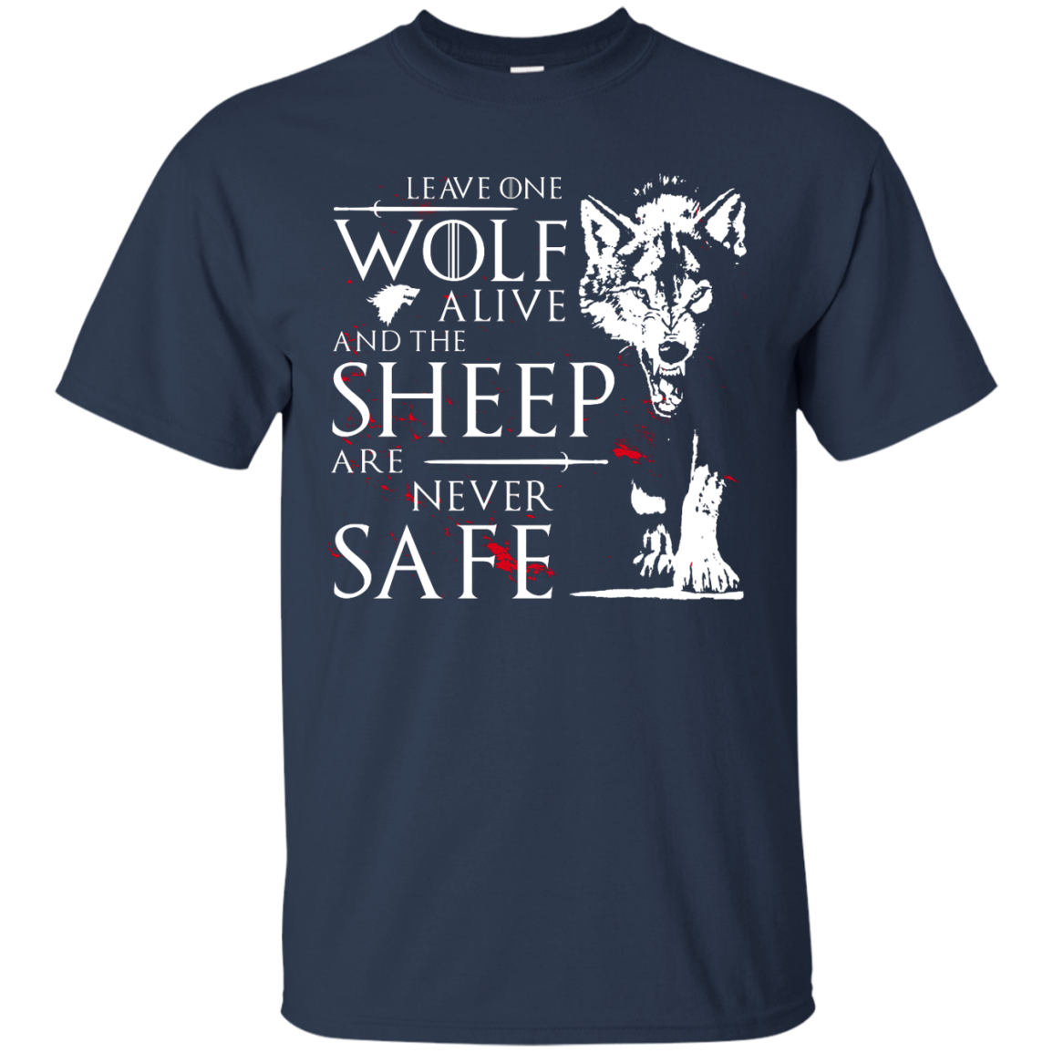 Leave one Wolf alive, and the Sheep are never safe Shirt, Hoodie - TeesGrab