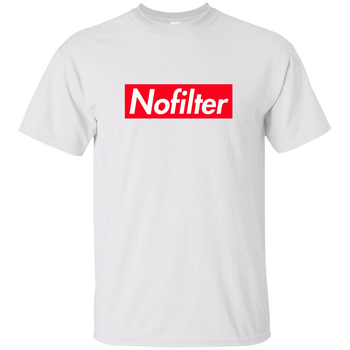 No Filter Shirt, Tank, Long Sleeve - TeesGrab