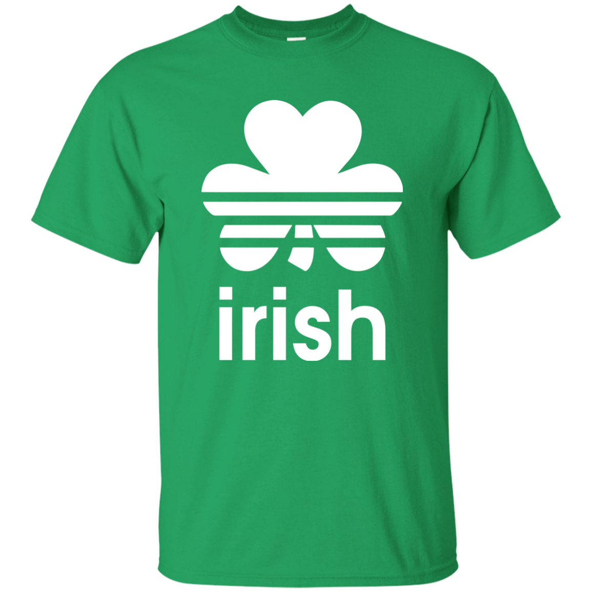 Irish Shamrock Logo St. Patrick's Day T-shirt - TeesGrab