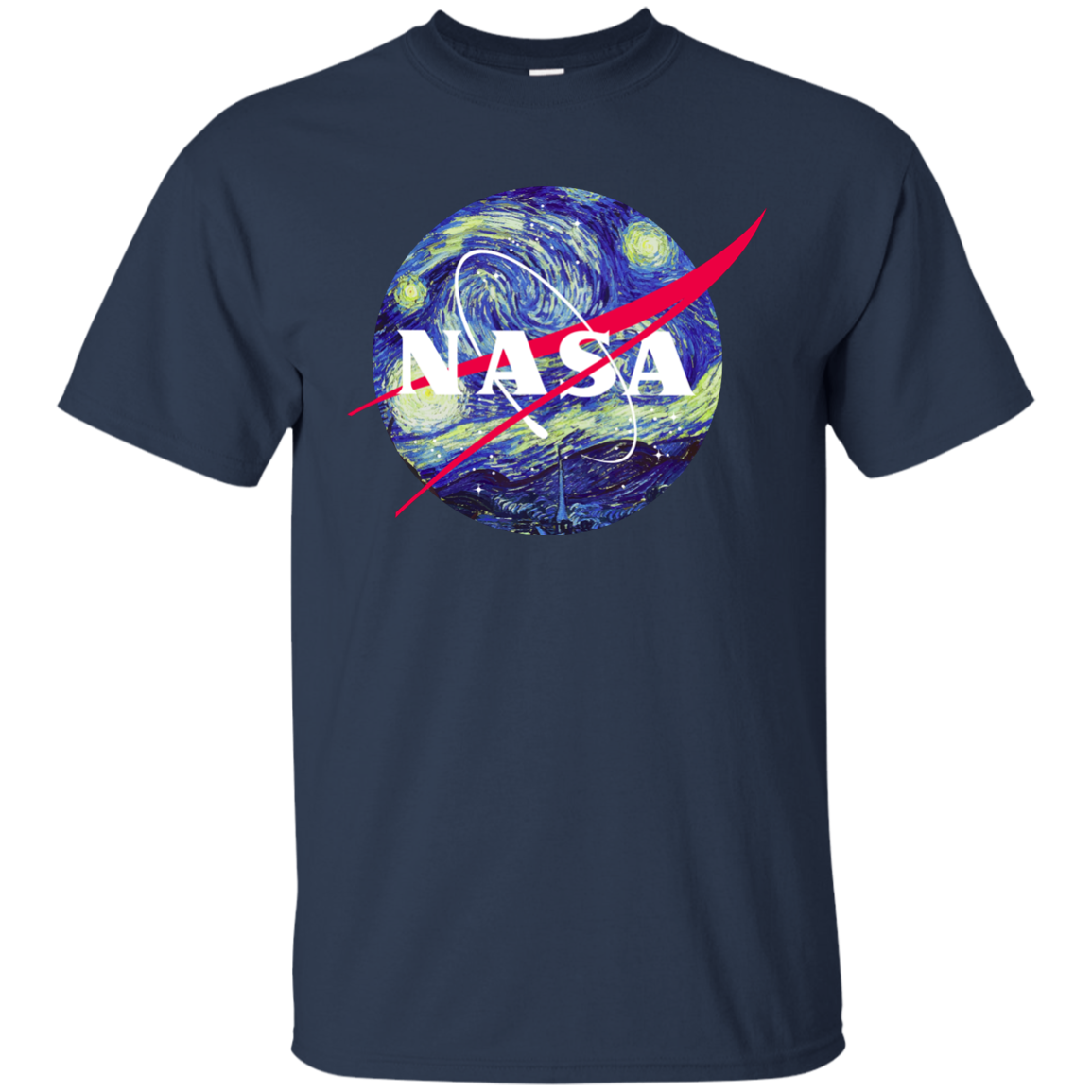 Van Gogh Starry Night NASA Shirt, Hoodie, Tank - TeesGrab