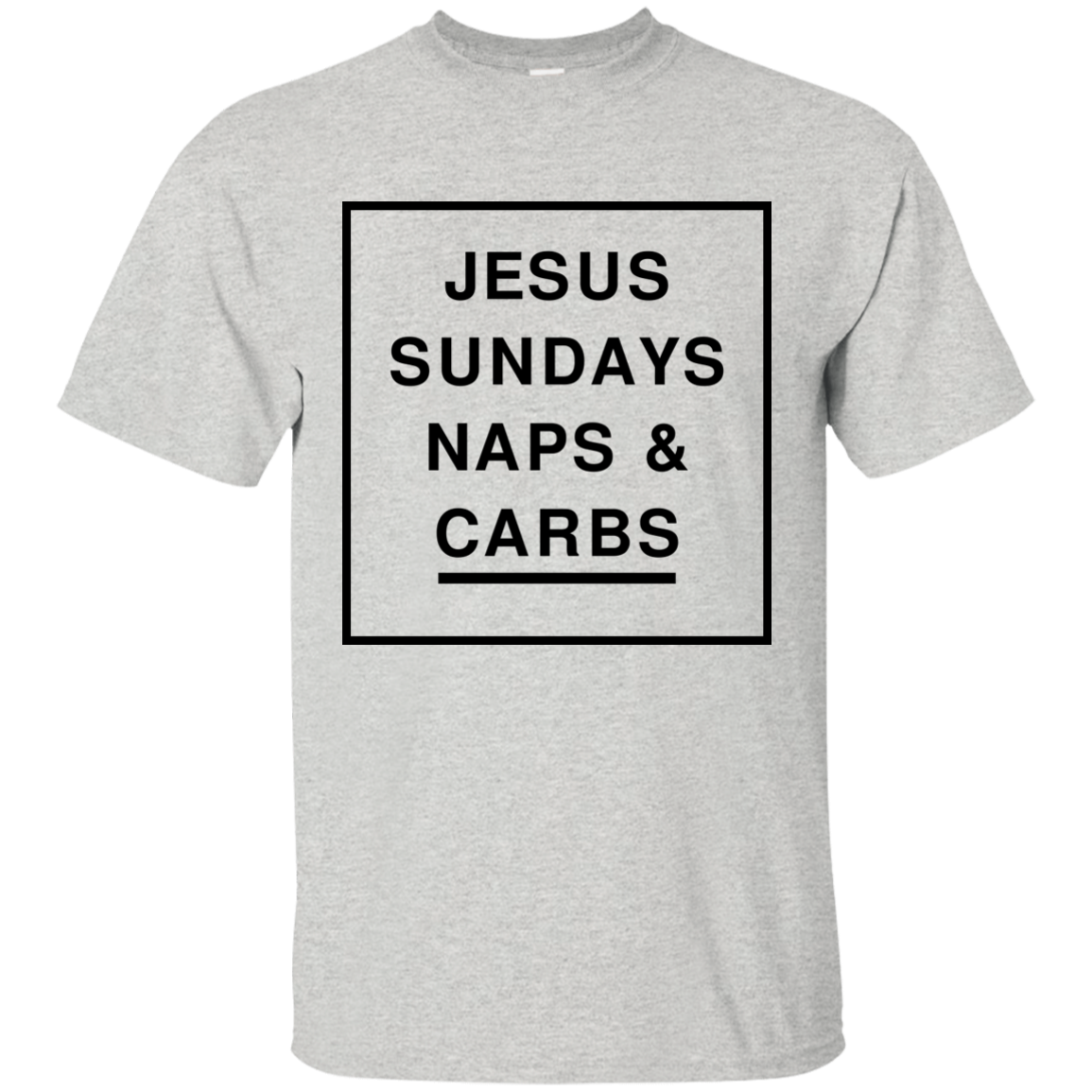 Jesus Sundays Naps Carbs Shirt, Tank - TeesGrab