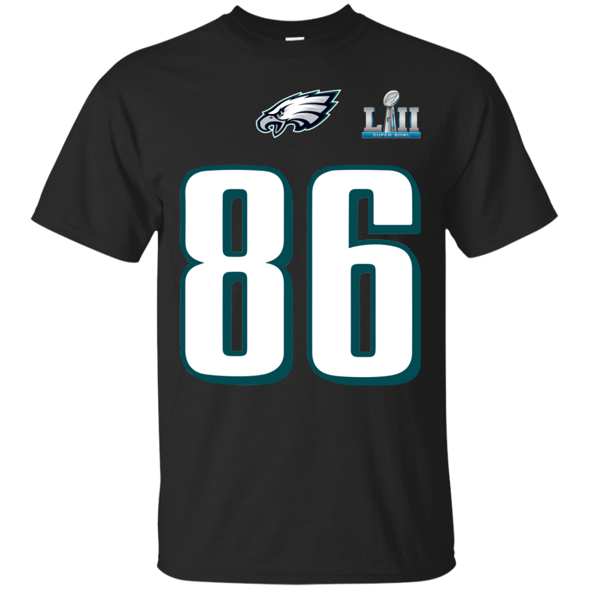 Super Bowl Philadelphia Eagles Zach Ertz 86 T-shirt, Hoodie - TeesGrab