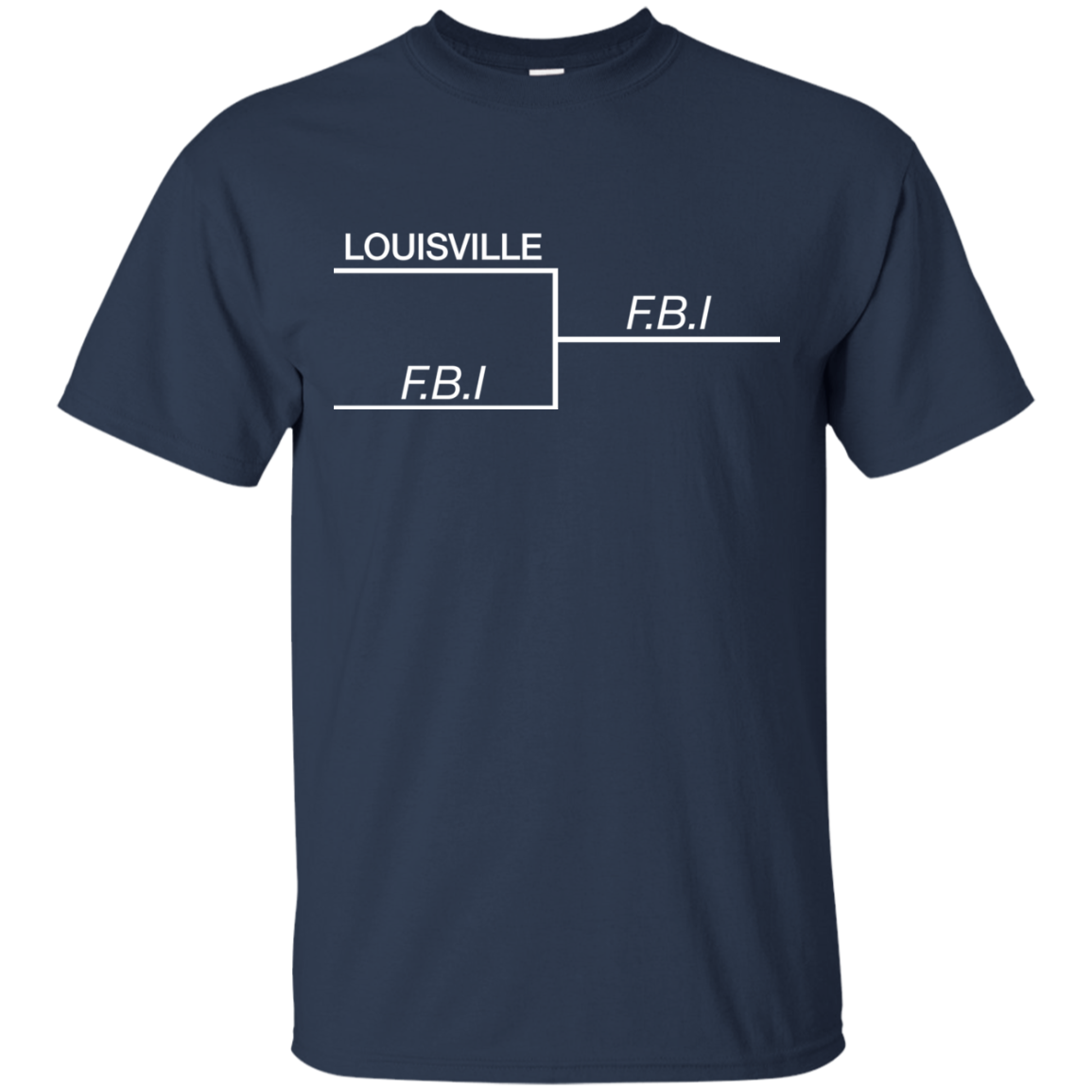 Louisville vs F.B.I Shirt, Sweatshirt Louisville vs FBI - TeesGrab